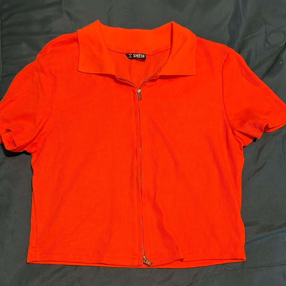 Never worn zipper shirt